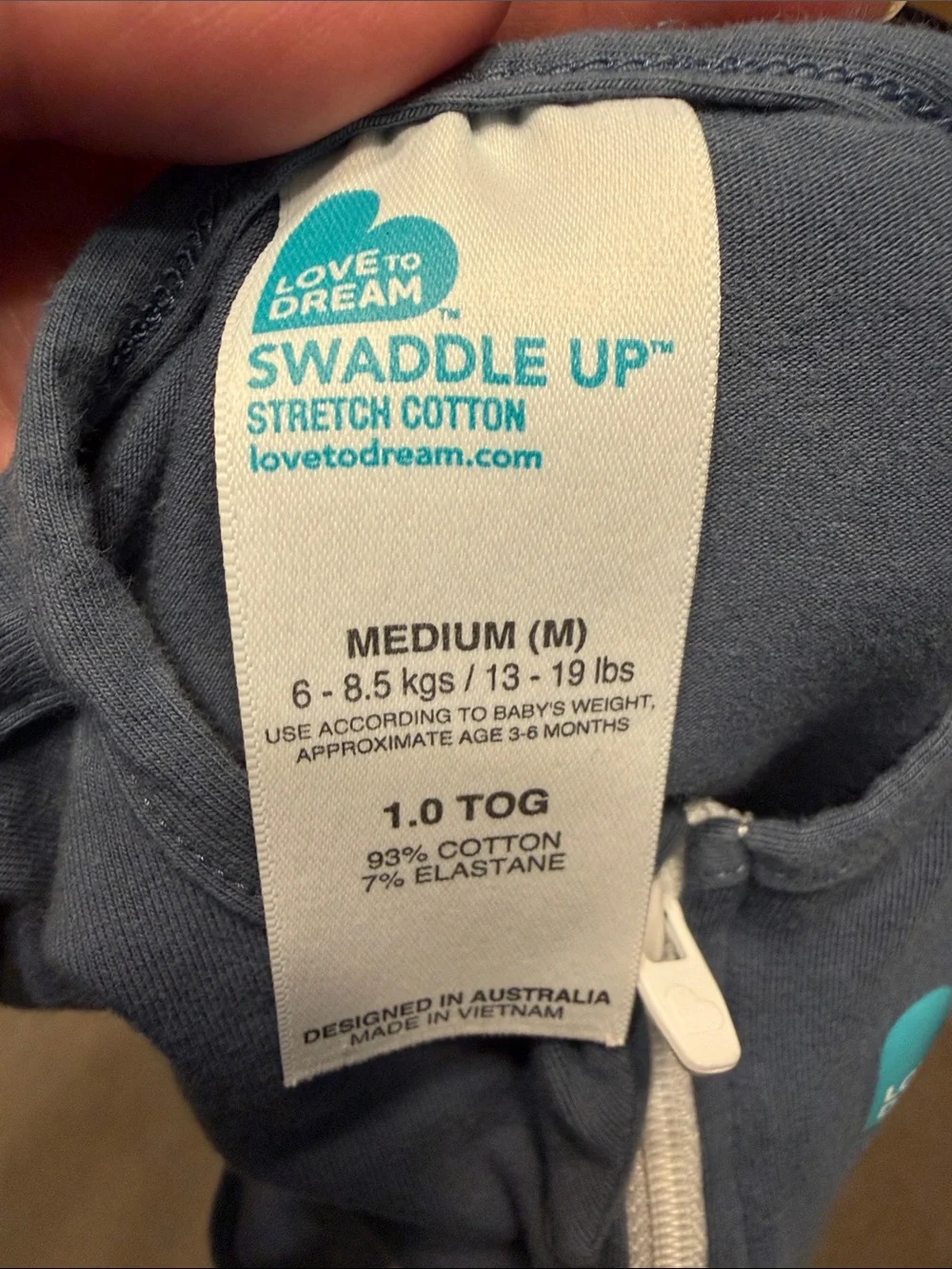Love to Dream Navy Swaddle Sleep Sack